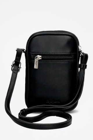 Sac bandoulière Lana - Beige et noir
