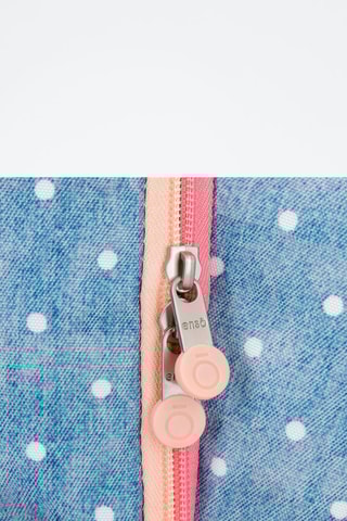 Sac bandoulière Enso Little Dreams - Bleu et rose
