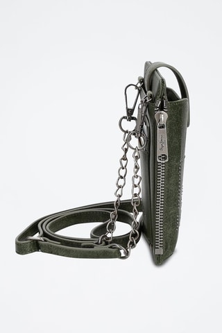 Sac bandoulière pour téléphone portable Donna - Kaki