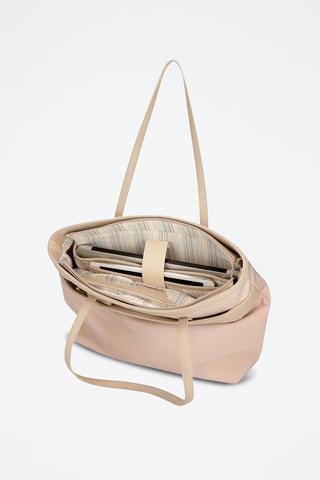 Cabas Morgan - Rose et beige