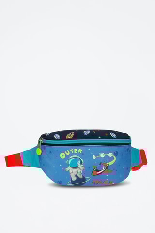 Sac banane Outer Space - Rouge et bleu