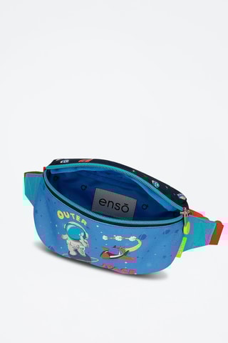 Sac banane Outer Space - Rouge et bleu