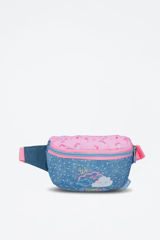 Sac banane Dreamers - Bleu et rose