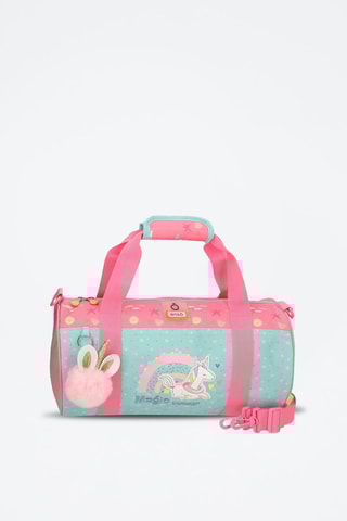 Sac bowling Magic Summer - Turquoise et rose