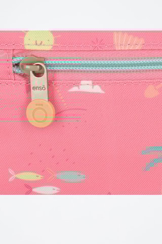 Sac bowling Magic Summer - Turquoise et rose