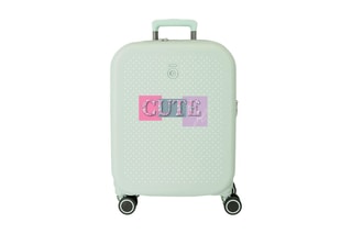 Valise enfant Cute Girl - Vert d’eau - 55 cm