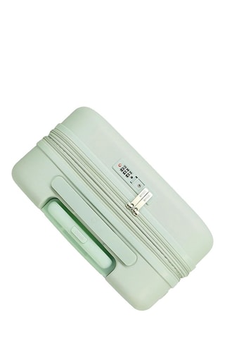 Valise cabine extensible Tropical Love - Vert d'eau - 55 cm