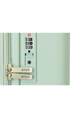 Valise cabine et cabine semaine Tropical Love - Vert d'eau - 55/70 cm