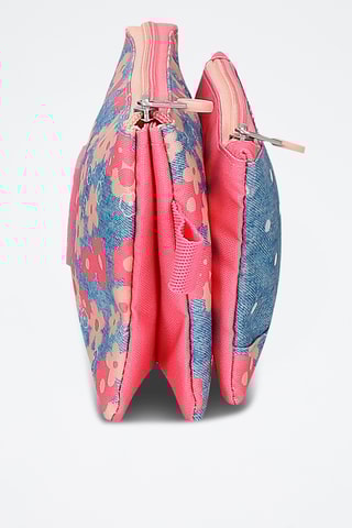 Trousse Little Dreams - Bleu cobalt et rose