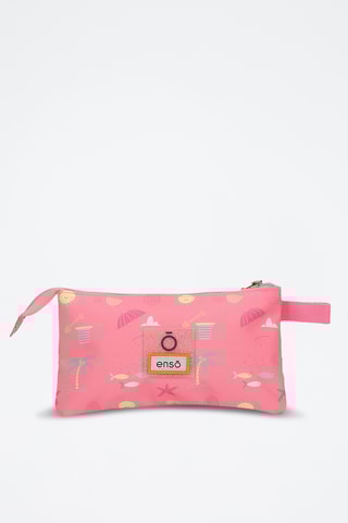 Trousse Magic summer - Vert d’eau et rose