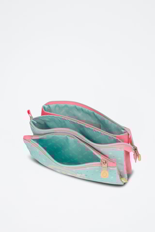 Trousse Magic summer - Vert d’eau et rose