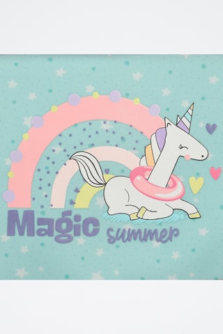 Trousse Magic summer - Vert d’eau et rose