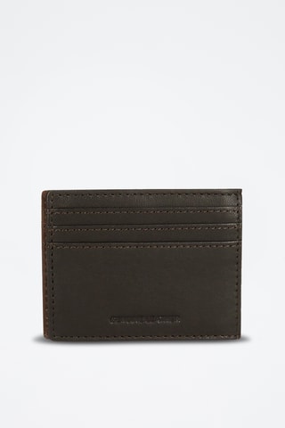 PorteJim -cartes en cuir Jim - Marron