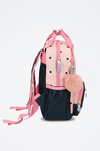 Sac à dos Friends together - Bleu marine et rose