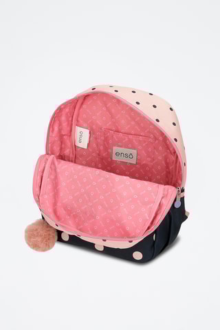 Sac à dos Friends together - Bleu marine et rose