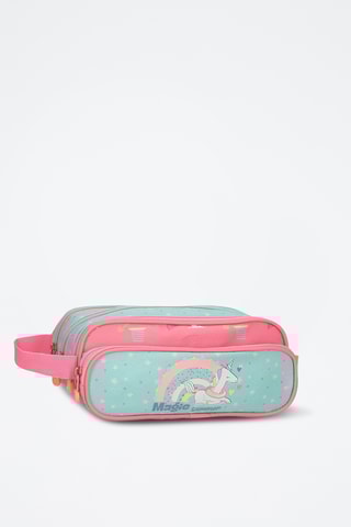 Trousse Magic summer - Rose et vert d’eau