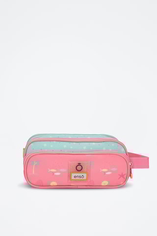 Trousse Magic summer - Rose et vert d’eau