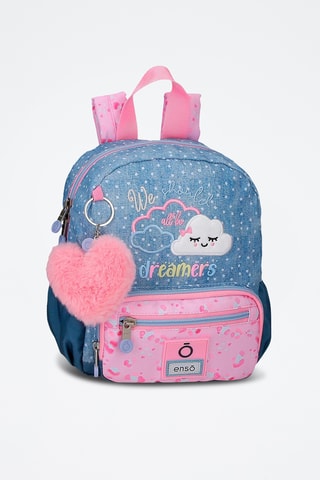 Sac à dos Dreamers - Bleu foncé et rose