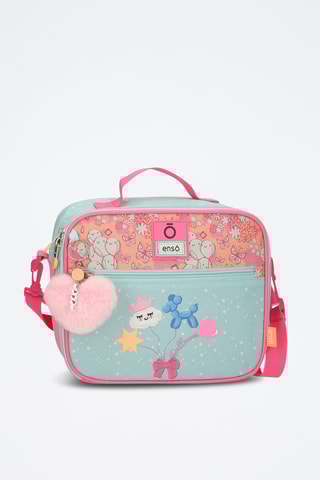 Sac bandoulière Enso Balloons - Rose et ciel