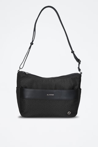 Sac bandoulière El potro Luna - Noir