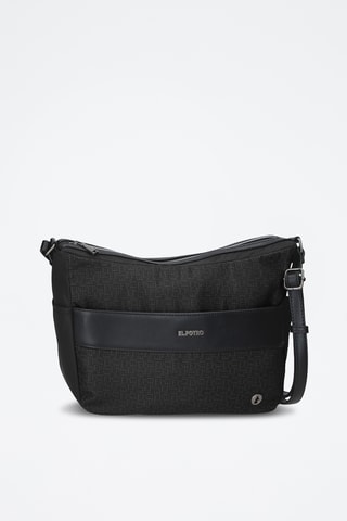 Sac bandoulière El potro Luna - Noir