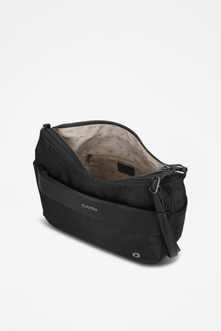 Sac bandoulière El potro Luna - Noir