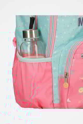 Sac à dos Magic summer - Vert d’eau et rose