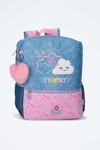 Sac à dos Dreamers - Bleu foncé et rose