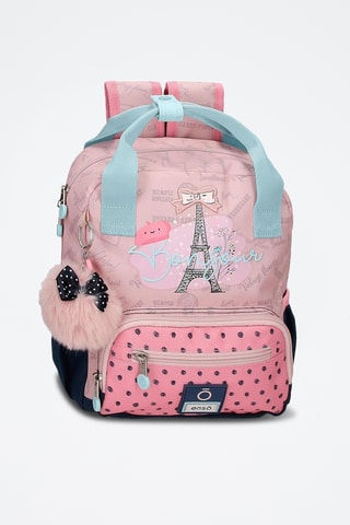 Sac à dos Bonjour Enso - Rose poudré et ciel