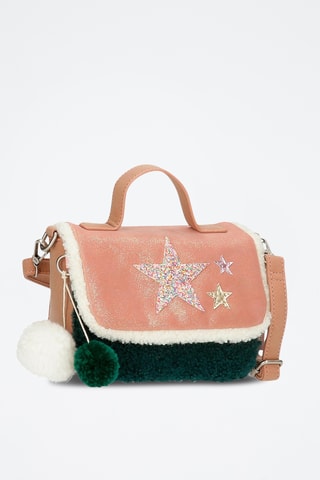 Sac bandoulière Shine stars - Saumon
