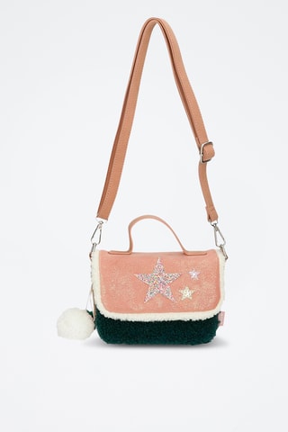 Sac bandoulière Shine stars - Saumon