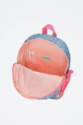 Sac à dos Little Dreams - Rose et bleu cobalt