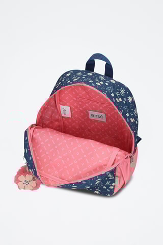 Sac à dos Ciao Bella - Bleu marine et rose