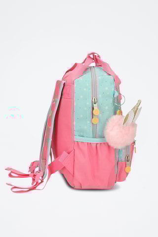 Sac à dos Magic summer - Vert d’eau et rose