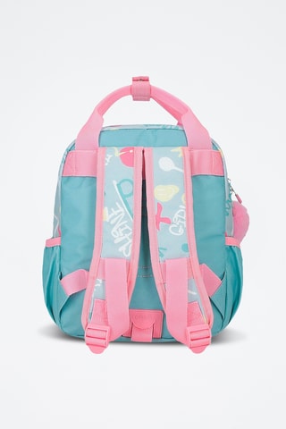 Sac à dos Little Urban Queen - Ciel et rose poudré