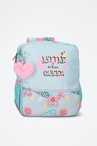 Sac à dos Little Urban Queen - Ciel et rose poudré