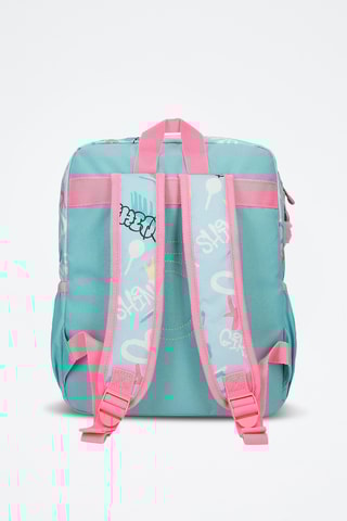 Sac à dos Little Urban Queen - Ciel et rose poudré