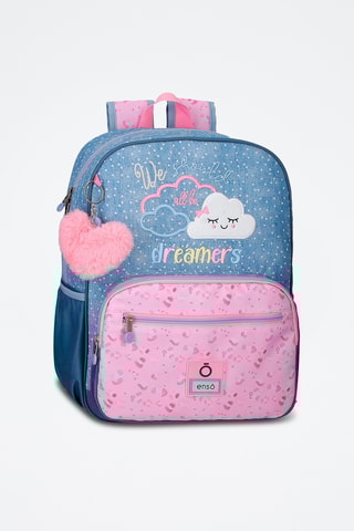 Sac à dos Dreamers - Bleu foncé et rose