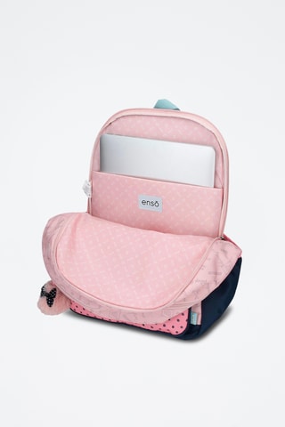 Sac à dos Bonjour Enso - Rose poudré et bleu