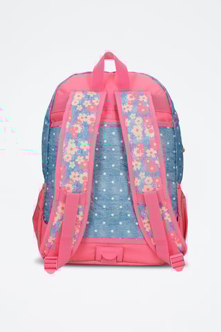 Sac à dos Little Dreams - Rose et bleu cobalt