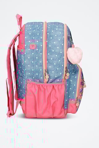 Sac à dos Little Dreams - Rose et bleu cobalt