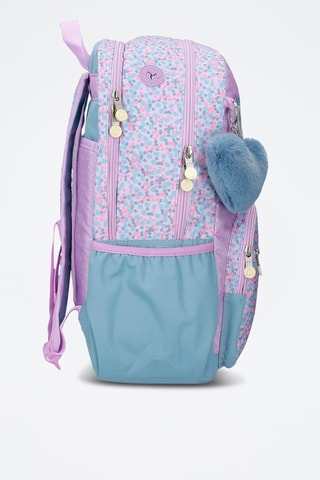 Sac à dos Cute Girl - Mauve et ciel