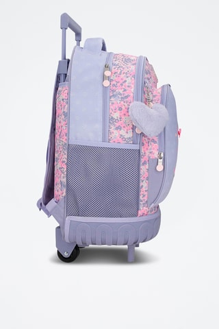 Sac à dos à roulettes So pretty - Mauve