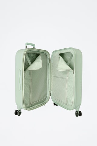 Valise grand volume Tropical Love - Vert clair - 70 cm