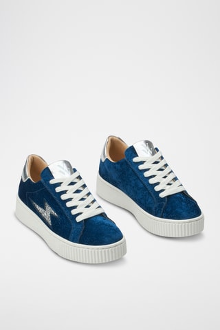 Baskets - Bleu cobalt