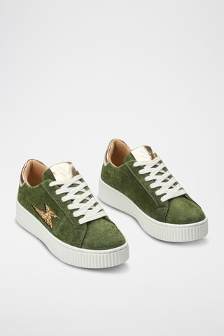 Baskets - Vert olive