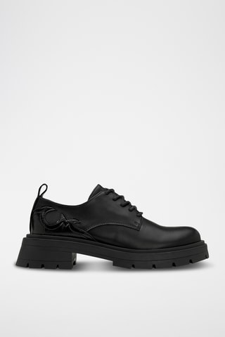 Derbys plateformes - Noir  