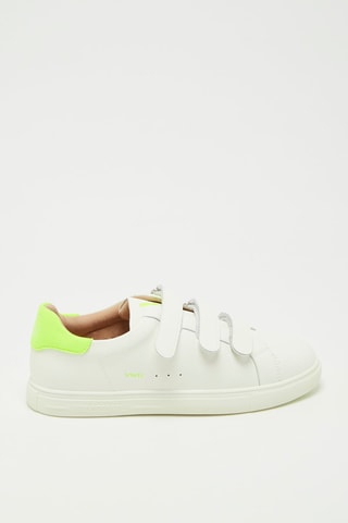 Baskets  Blanc et jaune