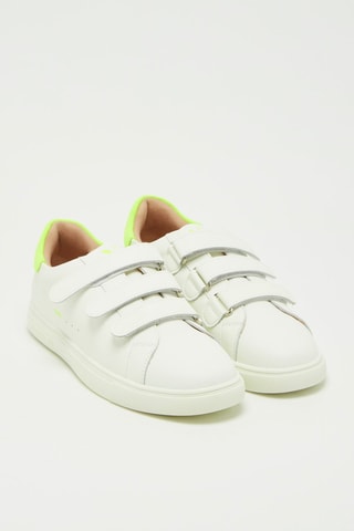 Baskets  Blanc et jaune