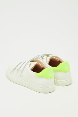 Baskets  Blanc et jaune